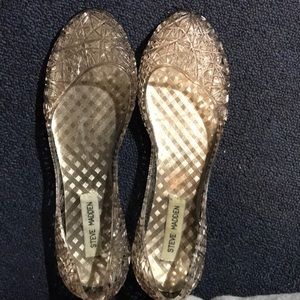 Steve Madden jelly flats size 8